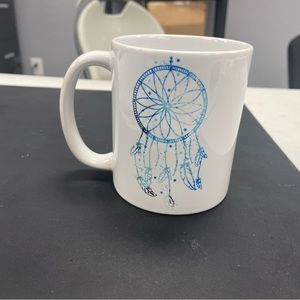 Blue dream catcher mug
